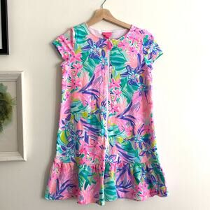 LILLY PULITZER Ivy Swim Coverup It Was All A Dream Size XL 12-14